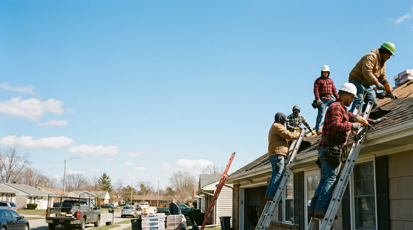 Roofing in Hudson, IL near me